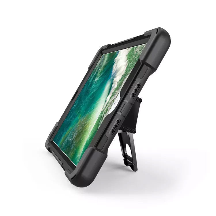 Rugged Protective Case Hand & Shoulder Strap iPad 10th / 11th Gen 10.9 inch - Black