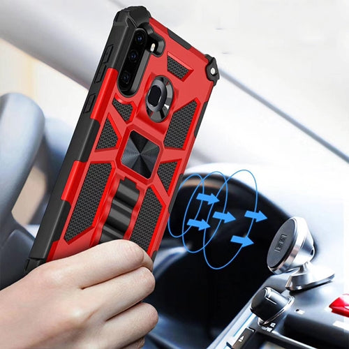 Rugged & Tough Case Samsung A21 with Kickstand - Blue3