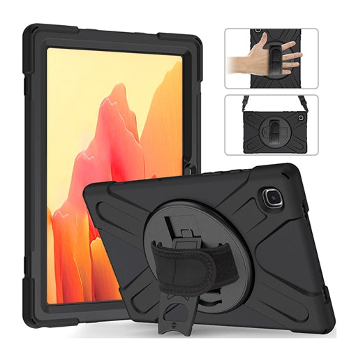 Rugged Protective Case Hand & Shoulder Strap Samsung Tab A 8.0 2019 T290 - Black 1 9