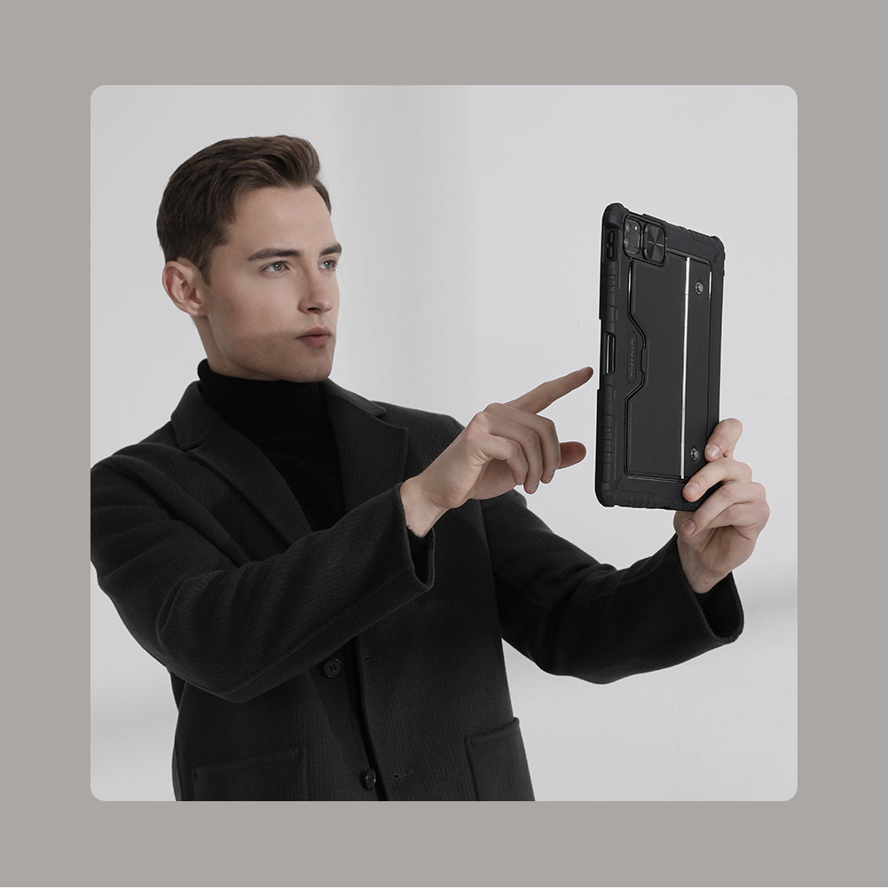 Rugged Protective Detachable Keyboard Case iPad Air 4 / 5 10.9 & iPad Pro 11 inch - Black