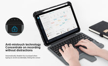 Load image into Gallery viewer, Rugged Detachable Keyboard &amp; Trackpad Case iPad 10th / 11th Gen 10.9 inch - Black