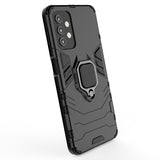 Rugged & Protective Armour Phone Case Samsung A32 5G Built in Ring Holder - Black 3