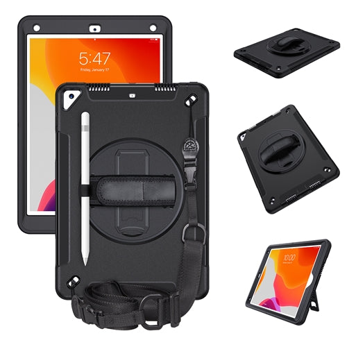 Rugged Protective Case Hand & Shoulder Strap iPad Air 3 / Pro 10.5 inch - Black5