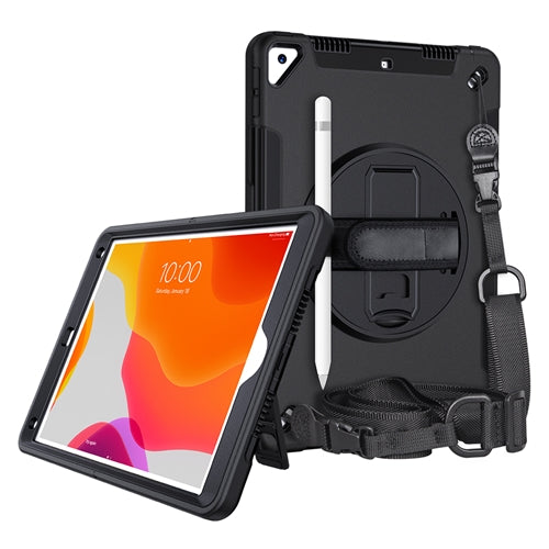 Rugged Protective Case Hand & Shoulder Strap iPad Air 3 / Pro 10.5 inch - Black2