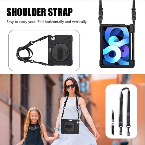 Rugged Case with Hand & Shoulder Strap iPad Air 4th 10.9 2020 & iPad Pro 11 - Black 5