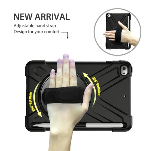 Rugged Protective Case Hand & Shoulder Strap iPad Mini 5 & 4 - Black 1