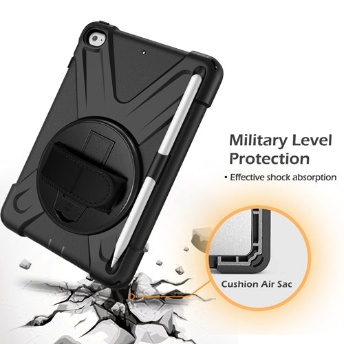 Rugged Protective Case Hand & Shoulder Strap iPad Mini 5 & 4 - Black 5