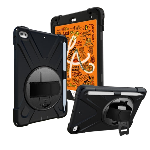 Rugged Protective Case Hand & Shoulder Strap iPad Mini 5 & 4 - Black 3