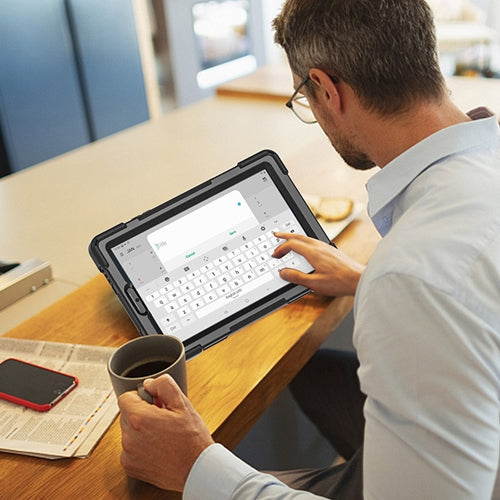 Rugged Case Hand & Shoulder Strap Galaxy Tab S7 FE 2021 12.4 SM-T730 T736 5