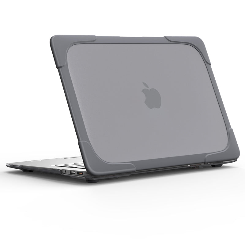 Rugged Protective & Heavy Duty Case Macbook Air 13 (2010-2017) - Clear Grey