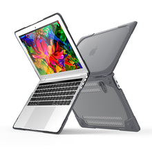 Load image into Gallery viewer, Rugged Protective &amp; Heavy Duty Case Macbook Air 13 (2018 &amp; 2020) - Clear Grey