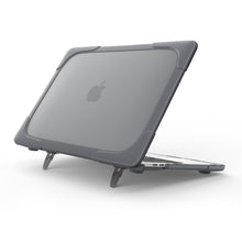 Load image into Gallery viewer, Rugged Protective &amp; Heavy Duty Case Macbook Pro 13 (2016-2019) - Clear Grey