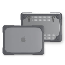 Load image into Gallery viewer, Rugged Protective &amp; Heavy Duty Case Macbook Retina 15 (2012-2015) - Clear Grey