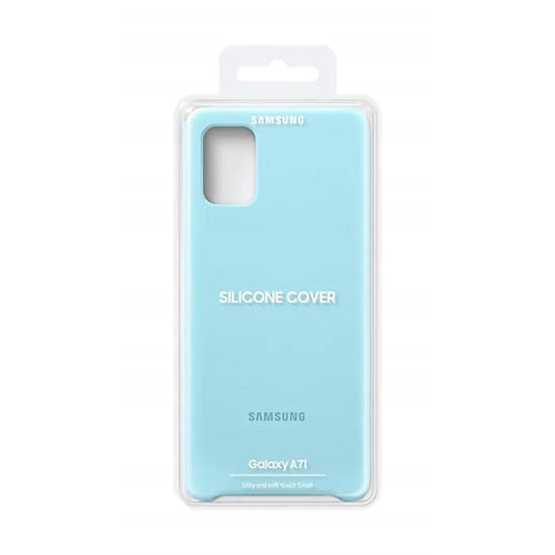 Samsung Silicone protective case for Galaxy A71 Blue 6