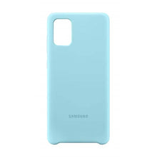 Load image into Gallery viewer, Samsung Silicone protective case for Galaxy A71 Blue 2