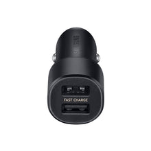 Load image into Gallery viewer, Samsung Car Charger Duo Dual USB A Fast Charge &amp; Multi Cable - Black 4