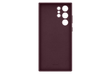 Samsung Official Galaxy S22 Ultra Leather Cover - Burgundy 3
