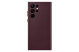 Samsung Official Galaxy S22 Ultra Leather Cover - Burgundy 2