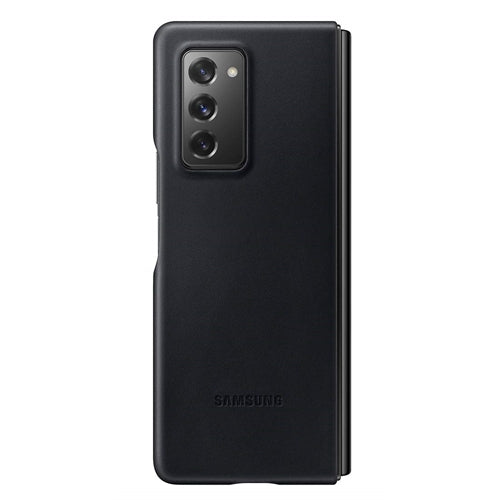Samsung Leather cover for Galaxy Z Fold2 - Black 2