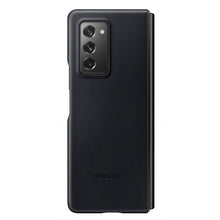 Load image into Gallery viewer, Samsung Leather cover for Galaxy Z Fold2 - Black 2
