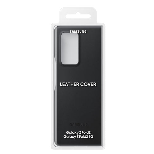 Samsung Leather cover for Galaxy Z Fold2 - Black 6