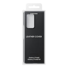 Load image into Gallery viewer, Samsung Leather cover for Galaxy Z Fold2 - Black 6