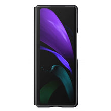 Load image into Gallery viewer, Samsung Leather cover for Galaxy Z Fold2 - Black3