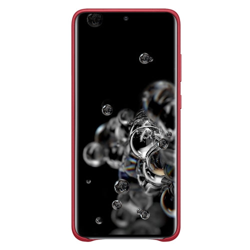 Samsung Leather Back Cover Galaxy S20 Ultra 6.9 inch - Crimson Red 4