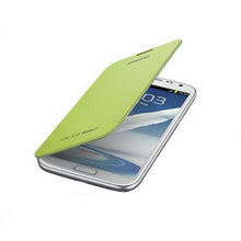 Load image into Gallery viewer, GENUINE Samsung Flip Cover Case for Samsung Galaxy Note 2 II N7100 Lime Green 1