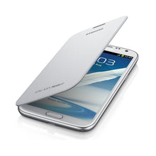 Load image into Gallery viewer, GENUINE Samsung Flip Cover Case for Samsung Galaxy Note 2 II N7100 White 1