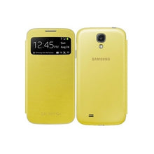 Load image into Gallery viewer, Samsung S View Cover for Samsung Galaxy S 4 IV S4 Yellow 1