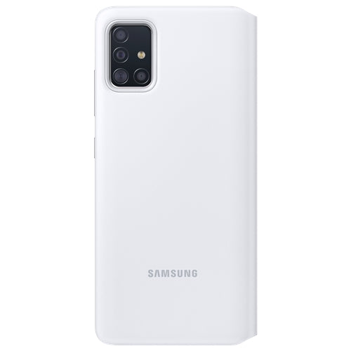 Samsung S View Wallet Cover Case for Galaxy A51 4G - White 1 2