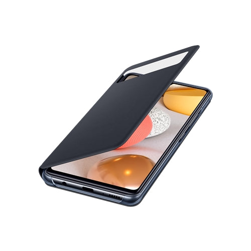 Samsung Smart S View Wallet Case for Galaxy A42 5G Black 1