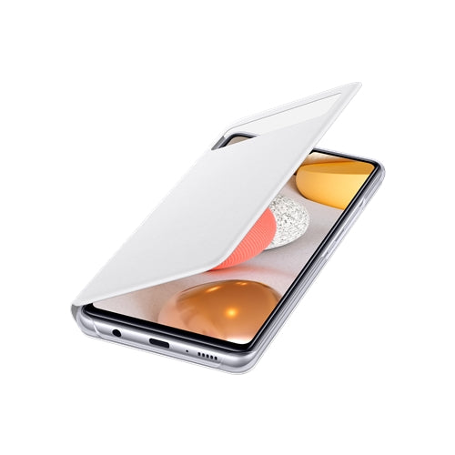 Samsung Smart S View Wallet Case for Galaxy A42 5G White 2