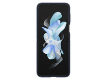 Load image into Gallery viewer, Samsung Silicone Case with Ring for Samsung Galaxy Z Flip 4 - Navy