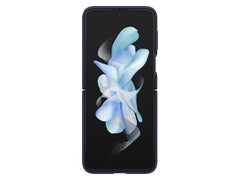 Samsung Silicone Case with Ring for Samsung Galaxy Z Flip 4 - Navy