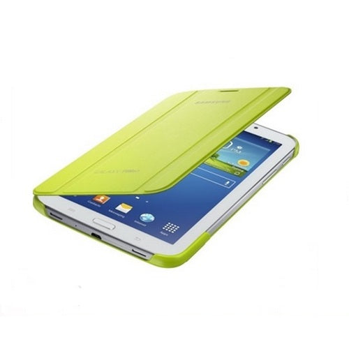 Genuine Samsung Galaxy Tab 3 7.0 Lime Green Book Cover EF-BT210BGEGWW 1