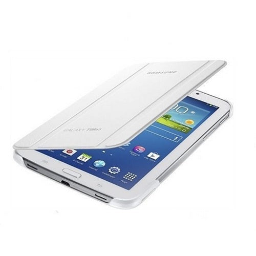 Genuine Samsung Galaxy Tab 3 7.0 Flip Book Cover EF-BT210BWEGWW White 1