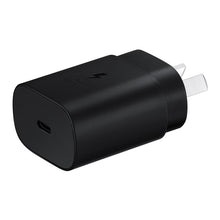 Load image into Gallery viewer, Samsung Wall Charger Super Fast Charging 25W USB C (NO CABLE) - Black 1