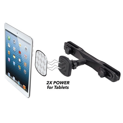 Scosche Magnetic Rear Seat Headrest Mount for iPads / Tablets - Black 3