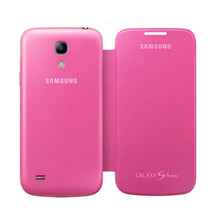 Load image into Gallery viewer, GENUINE Samsung Galaxy S4 Mini Flip Cover Case Optus Edition - Pink 1