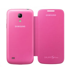 GENUINE Samsung Galaxy S4 Mini Flip Cover Case Optus Edition - Pink 1