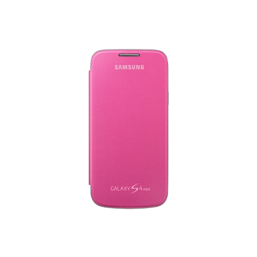 GENUINE Samsung Galaxy S4 Mini Flip Cover Case Optus Edition - Pink 3