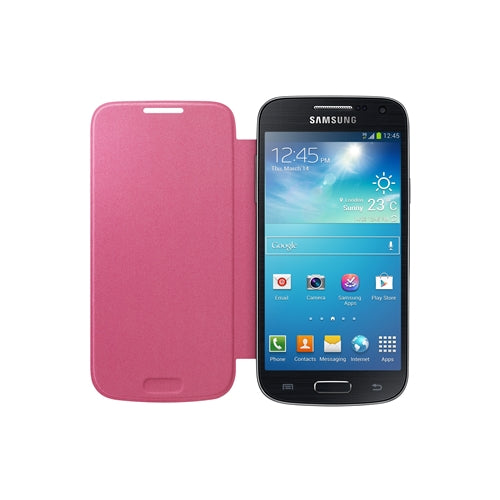 GENUINE Samsung Galaxy S4 Mini Flip Cover Case Optus Edition - Pink 4