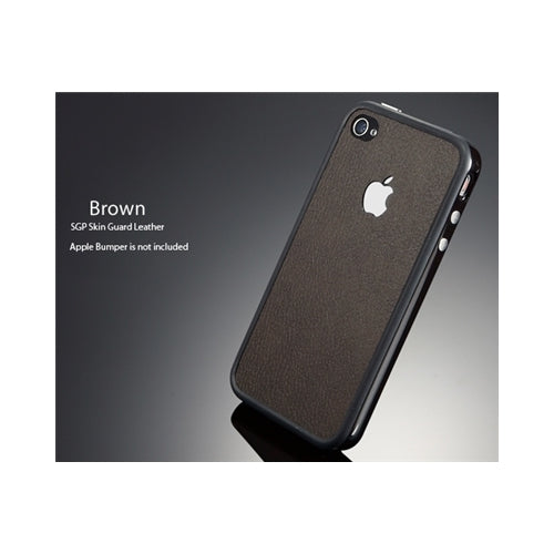 SGP Skin Guard Leather Collection iPhone 4 / 4S Brown 4