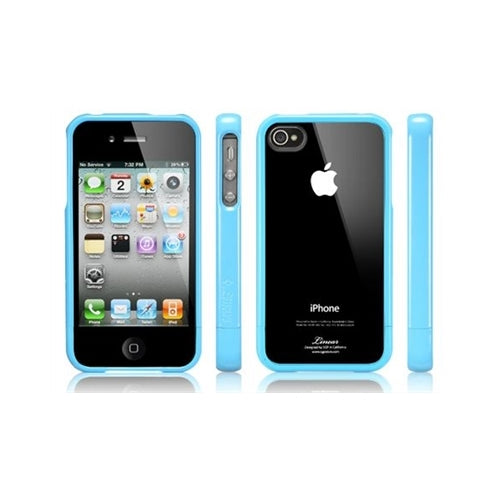 SGP Linear Crystal Series Case Apple iPhone 4 / 4S Blue 1