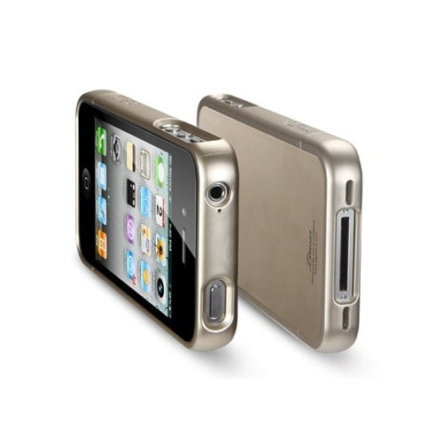 SGP Linear Color Case Apple iPhone 4 / 4S Gold 2