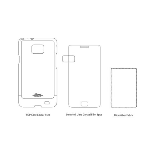 SGP Linear Color Case Samsung Galaxy S II 2 S2 Hot Pink 6