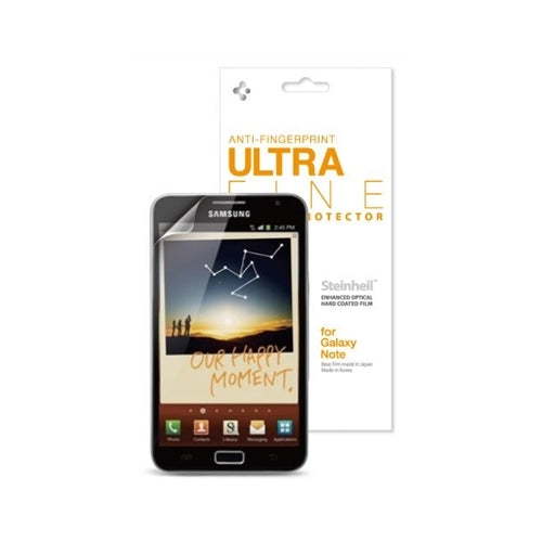 SGP Steinheil Screen Protector Ultra Fine Film Galaxy Note Anti-Fingerprint 2