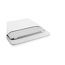 Load image into Gallery viewer, SGP Illuzion Leather Sleeve Infinity White for iPad 2 &amp; The New iPad SGP07634 5